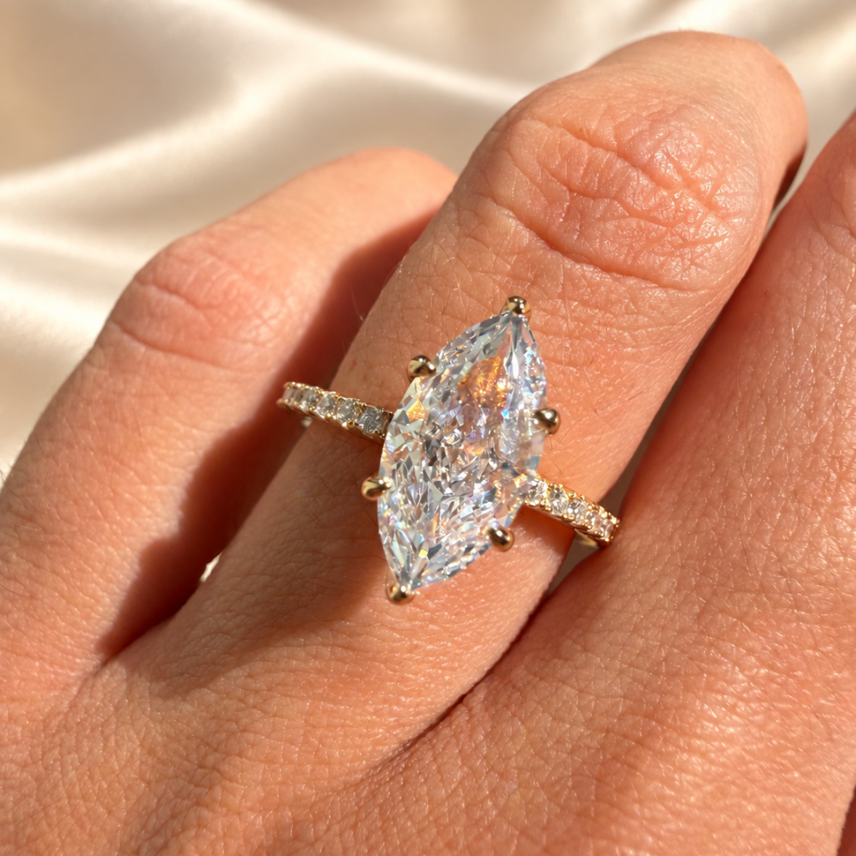 Marquise Cut Ring